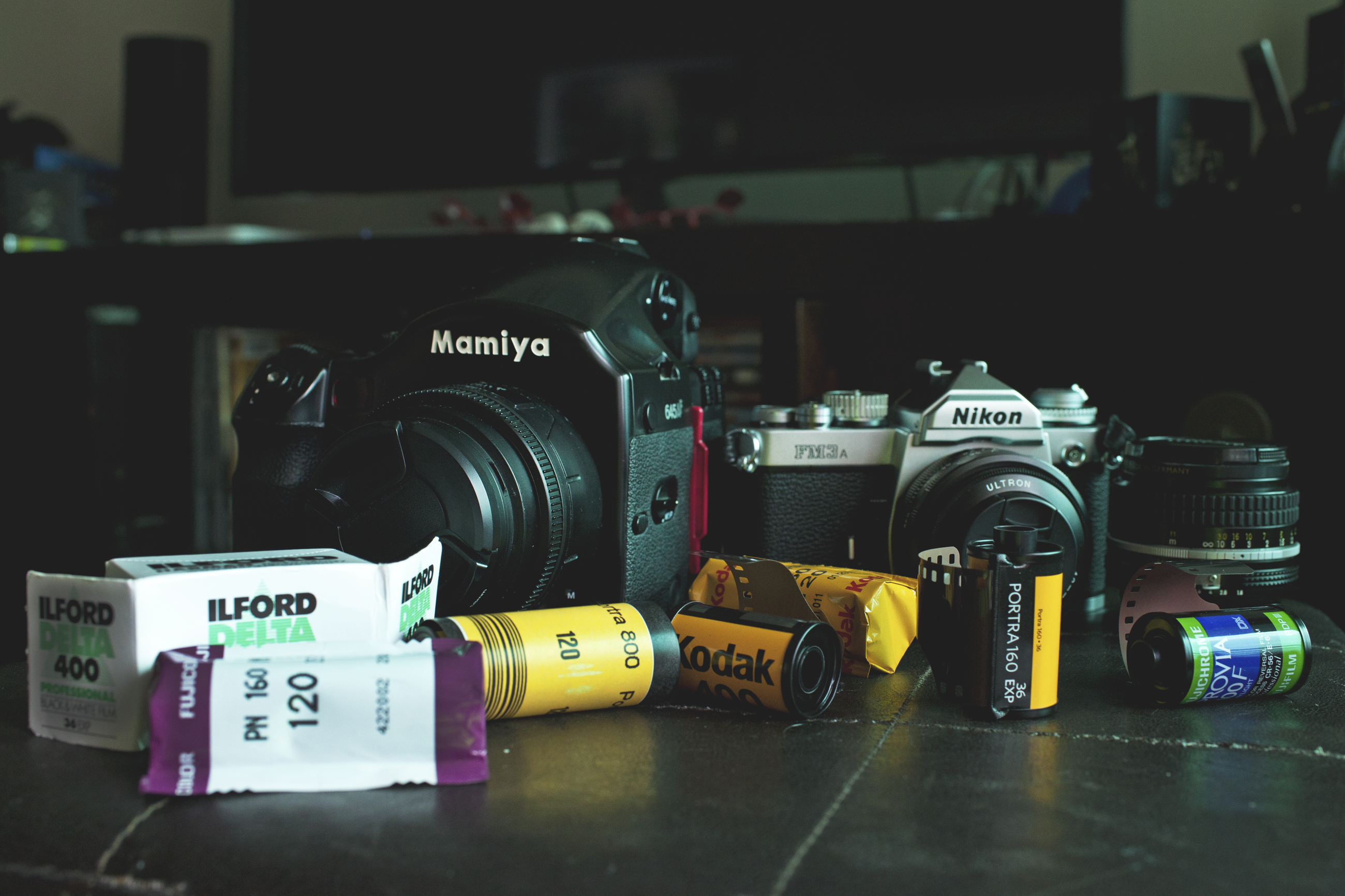 Mamiya 645 AF & Nikon fm3a